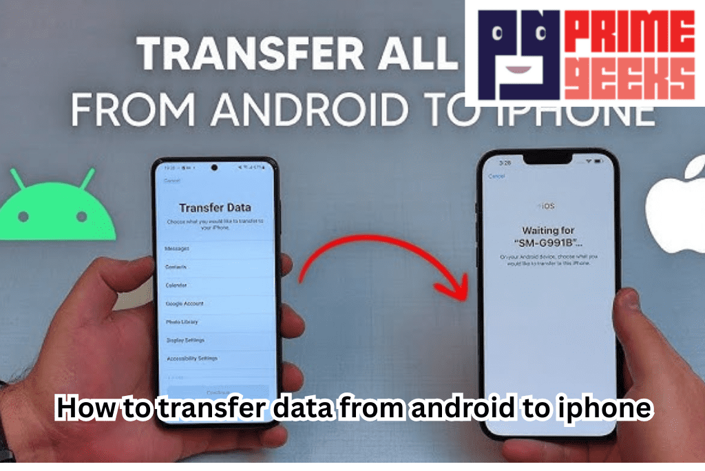How to Transfer Data from Android to iPhone
