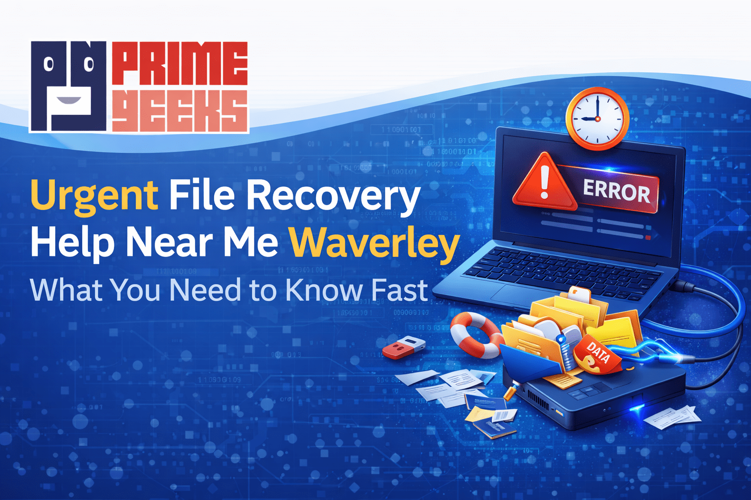 Urgent File Recovery Help Near Me Waverley